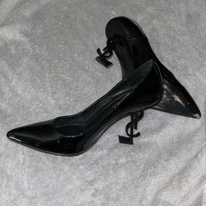 Timeless YSL OPYUM PUMP IN PATENT LEATHER WITH BLACK HEEL